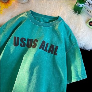 Nouveau T-shirt tricoté surdimensionné pour homme 2025 – Respirant, 100 % coton, broderie au col, haute qualité, décontracté, séchage rapide - Product Image 2