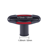 Europäische Version Vakuum-Polsterdüse, Sofa-/Vorhang-/Bettbürstenaufsatz, Innendurchmesser 32mm