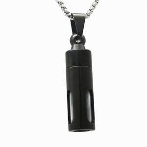 Colgante de botella de perfume de acero inoxidable yunique para hombre, collar de 3,0x60 cm, regalo para ocasiones especiales - Product Image 5