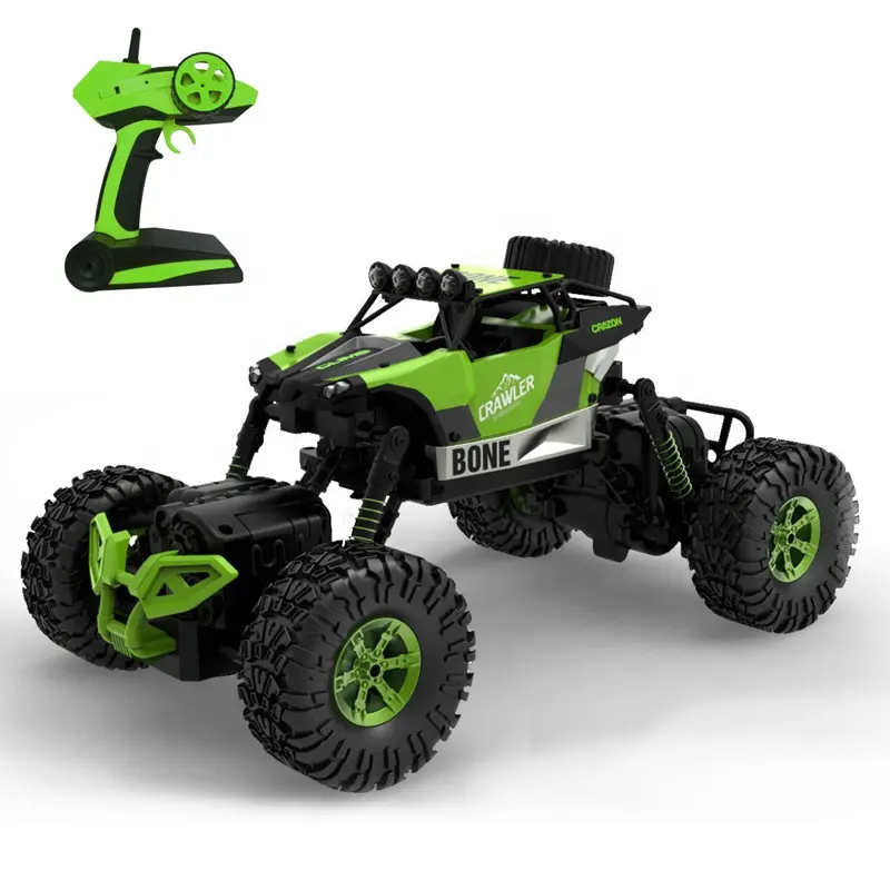 2.4GHz 4WD 1/16 Scale Waterproof Crawler RC Car 50KM/H igh Speed RC Truck