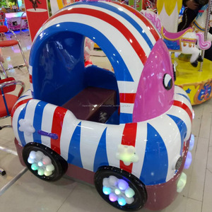 Diversión interior que funciona con monedas para niños, fibra de vidrio, paseos para niños, máquina de juego de coches de carrer - Product Image 2