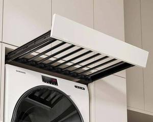 Porte-pantalons mural multifonctionnel à fermeture douce Unihopper - Product Image 3