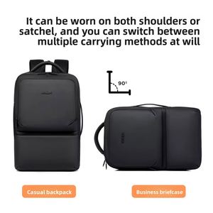 Custom logo High Quality <b>Men</b> College Student Computer Business Mochila Waterproof Bagpack Travel Back Pack <b>Laptop</b> <b>Bag</b> Backpacks - Product Image 2