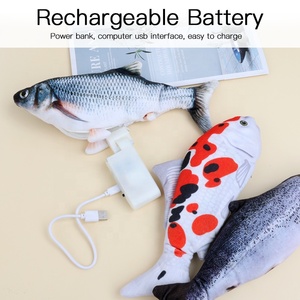Juguete interactivo para gatos y peces, hierba gatera eléctrica con Usb, para bailar - Product Image 4