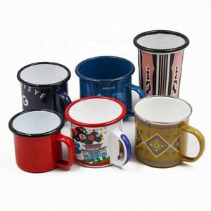 แก้วกาแฟเคลือบคุณภาพสูงแบบกำหนดเองสำหรับการตั้งแคมป์และกิจกรรมแคมป์ไฟ แก้วน้ำพรีเมียมสำหรับโปรโมชั่น - Product Image 6