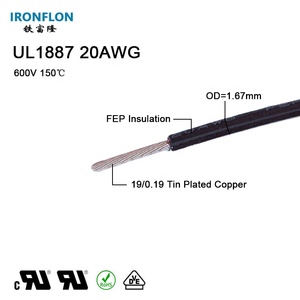 FEP Insulated Tin Plated Copper <strong>Wire</strong> 150℃ High Temperature <strong>Wire</strong> <strong>Automotive</strong> Car Connecting Wiring <strong>Harness</strong> UL1887 - Product Image 6