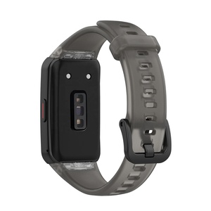 Bracelet de sport en caoutchouc de silicone transparent, étanche et réglable pour bracelet intelligent <span class=keywords><strong>Huawei</strong></span> Honor <span class=keywords><strong>Band</strong></span> <span class=keywords><strong>6</strong></span>/7 - Product Image 3