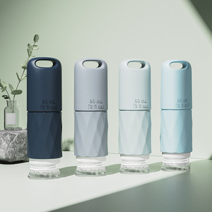 Nuevo Set de Viaje con Dispensador de Silicona Ecológico, Envase 4 en 1 a Prueba de Fugas para Cosméticos, Cuidado del Cabello y de la Piel - Product Image 3