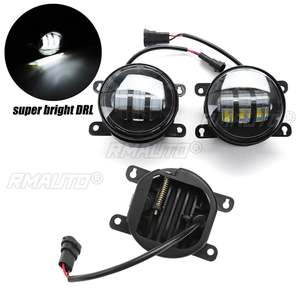 ไฟเดย์ไลท์ LED สำหรับรถยนต์ขนาด 4 นิ้ว 2 ดวง สีคู่ กันน้ำระดับ IP67 สำหรับ Toyota Corolla, Hilux, Revo, Fortuner, Yaris และ Ativ - Product Image 2
