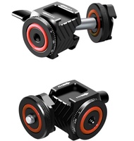 Support de trépied universel à tête sphérique à trois têtes pour moniteur d'appareil photo reflex numérique support de chaussure froide accessoires de photographie d'extension