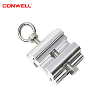 Pince de serrage auto-bloquante en alliage d'aluminium pour moulage permanent, modèle JH35-300 pour câble électrique de CONWELL