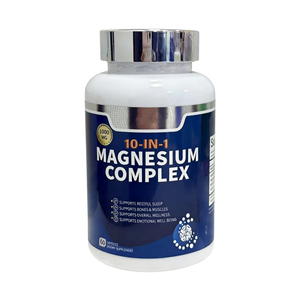 Integratore Multicompleto di Magnesio 10 in 1 a Marchio Privato, Capsule da 1000mg, Pillole di Magnesio <span class=keywords><strong>per</strong></span> il Supporto del Sonno, <span class=keywords><strong>per</strong></span> Vendita all'Ingrosso - Product Image 2