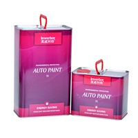 Peinture de finition automobile acrylique Inveter B200F 2K, peinture de finition haute brillance, revêtement en spray, réparation des rayures de la carrosserie, protection durable