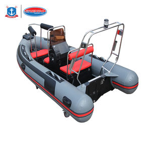 14ft RIB430 Gris Foncé Nervure <span class=keywords><strong>Gonflable</strong></span> <span class=keywords><strong>Bateau</strong></span> Sport Style Fibre De Verre Avec PVC Hypalon 1.2mm D'épaisseur pour Sauvetage Patrouille De Pêche - Product Image 5
