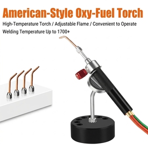 <span class=keywords><strong>Soplete</strong></span> de alta temperatura para soldadura de joyería con gas licuado, para soldar tuberías de cobre en aire acondicionado, con soporte de soldadura - Product Image 5