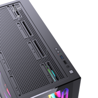 2026 High Quality New Style PC Casing Computer Case ATX PC Case HD Tempered Glass Computer case & Towers Gaming Desktop Chassis