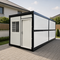 Nouvelle maison conteneur portable 2026, maison préfabriquée en kit, maison conteneur extensible à double étage pour magasin