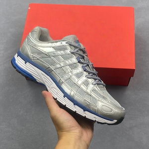 Zapatillas <span class=keywords><strong>de</strong></span> Running Retro para Hombre, Diseño P-6000, Color Gris Oscuro, con Malla Sintética - Product Image 4