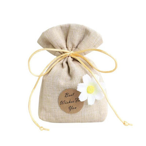 Aromatherapy Scented Sachet Natural Fabric Bag With Flower Decor For Home Car Wedding Favors 30 60 Days Lasting Fragrance - Product Image 2