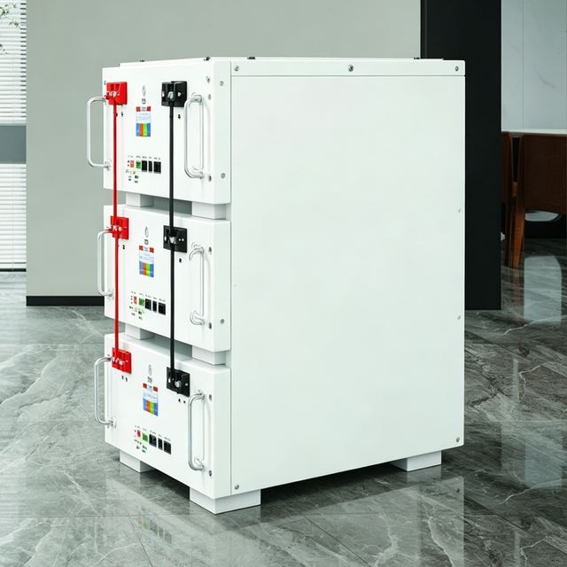 48V 20KWh 400Ah LiFePO4 Battery Pack for Home Energy Storage with Hybrid Grid Support and CAN Communication