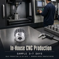 Engrenage droit en acier sur mesure, roue dentée droite de 22 mm, petite roue dentée de transmission de précision usinée CNC pour entraînement d'arbre moteur