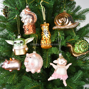 Ornements de Noël en verre faits à la main de luxe de haute qualité avec logo personnalisé RST - Respectueux de l'environnement - Multicolores - Taille personnalisée - Livraison rapide - Product Image 4