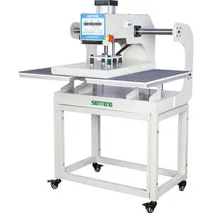 ST 4060-TD2 Easy to Operate Up slide double-station swing head pneumatic heat press machine