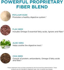 อาหารเสริมใยอาหารสำหรับผู้ชายและผู้หญิงอาหารเสริมใยอาหารแคปซูลทำความสะอาดระบบย่อยอาหารระดับพรีเมี่ยม - Product Image 5