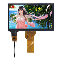 7 אינץ '800 מסך תצוגה ברזולוציה 480 עם ממשק משתמש/rgb + ממשק משתמש/rgb 7 אינץ 'lcd