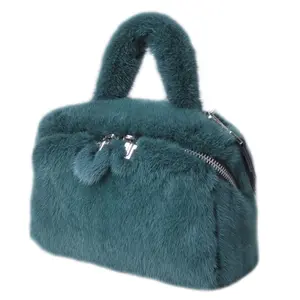 New Arrival Fashion Luxury Fur Bag Winter Real Mink Fur Handbags for Women