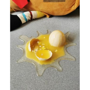 Soporte para Teléfono Móvil <span class=keywords><strong>de</strong></span> Resina Plástica con Huevos Rotos del Día <span class=keywords><strong>de</strong></span> los Inocentes - Broma <span class=keywords><strong>de</strong></span> Té con Leche Soplado, Regalo Divertido para Bromas en la Oficina - Product Image 6