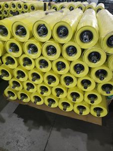 Roller Pengangkut Datar Industri dengan Bantalan Bola Kondisi Baru Standar Idler Konveyor - Product Image 6