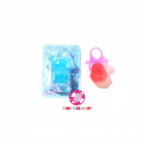 Dulces Sweet Fruit Flavor <strong>Ring</strong> <strong>Pop</strong> Toys Lollipop Multi Color Diamond Shape Hard Candy - Product Image 2