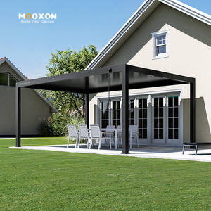 Pérgola Exterior Resistente <span class=keywords><strong>con</strong></span> Persianas Eléctricas para Control del Viento y la Lluvia - Product Image 5