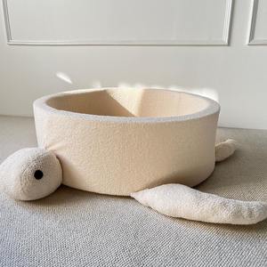 柔らかい遊具ボールプール、子供用屋内遊び場、幼児アクティビティセンター、やわらかくて遊び心のある亀の形をしたボールプール - Product Image 2