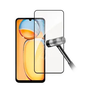 Высокое качество Hd прозрачный полный охват 9H 2.5D Защита от царапин для мобильного телефона закаленное стекло экрана для Redmi 13C
