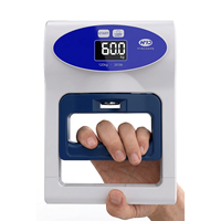 Testeur de force de préhension 265 lb/120 kg, dynamomètre numérique avec écran LCD rétroéclairé pour le test et l'entraînement de la force de préhension