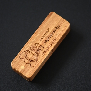 Tốc độ cao Walnut Thumb <span class=keywords><strong>USB</strong></span> Flash Drive xoay tre gỗ thiết kế 2.0 Pendrive cho đám cưới kỷ niệm bền và phong cách - Product Image 2