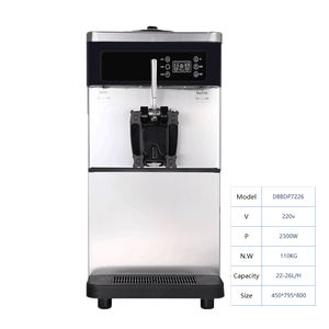 Nueva Máquina de Helado Suave Fácil de Usar para Uso Comercial en Carritos y Tiendas de Helados con Frutas y Polvo para Helados - Product Image 2