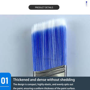 Pinceles de hierro multiusos con mango de madera en diferentes tamaños, <span class=keywords><strong>precio</strong></span> de fábrica, para pintura profesional de artistas - Product Image 5