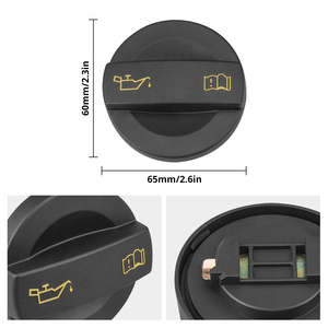 Tapa de Llenado de Aceite de Motor de Gasolina BEVINSEE para VW <span class=keywords><strong>Golf</strong></span> Mk5/6/7/<span class=keywords><strong>8</strong></span> - Product Image 2