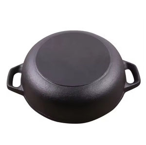 بيع بالجملة رخيصة الحديد الزهر قبل محنك اثنين-نكهة مع غطاء خشبي - Product Image 4