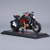 Maisto 1/18 modèle de motos à échelle diable Locomotive lourde modèles de motos moulés sous pression