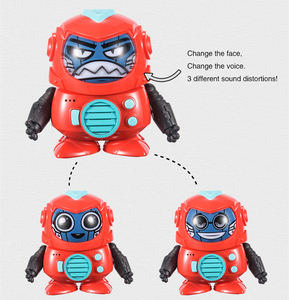 Jibb — Robot changeur vocal, nouvel arrivage, reconnaissance faciale, avec enregistrement vocal et lumière, 2019 - Product Image 3