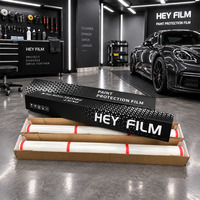 HEY FILM Film de protection de peinture transparent en TPU PPF, nano-revêtement, anti-jaunissement, auto-réparateur, anti-rayures, 7,5 mil, super hydrophobe