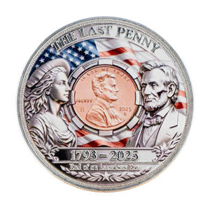 Gedenkmünze 1793-2025 Ende eines Zeitalters Metallkunsthandwerk Sammlerstück Geschäftsgeschenk Souvenir - Product Image 2