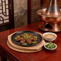 Plaque de cuisson Teppanyaki carrée professionnelle, poêle à barbecue coréenne pour cuisinière à induction et cuisinière à gaz, surface de grillade en fer facile à nettoyer