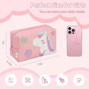 Linda Bolsa de Maquillaje, Bolsa Organizadora de Maquillaje de Viaje, Regalos de Graduación para <span class=keywords><strong>Hermana</strong></span>, Hija, Amiga Adolescente - Product Image 4