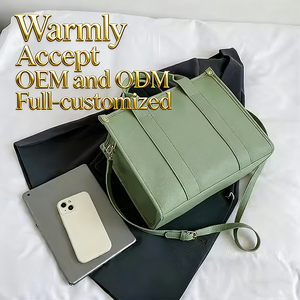 Factory Trendy Women's Work Travel <strong>Satchel</strong> Purses Top Handle Crossbody Handbags PU Tote <strong>Bags</strong> Waterproof Durable Portable - Product Image 3