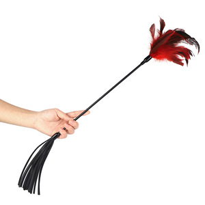 Racchetta Lunga con Piume SM per Donne, Provocante, Interattiva, con Nappe, Prodotto per Adulti SM - Product Image 6